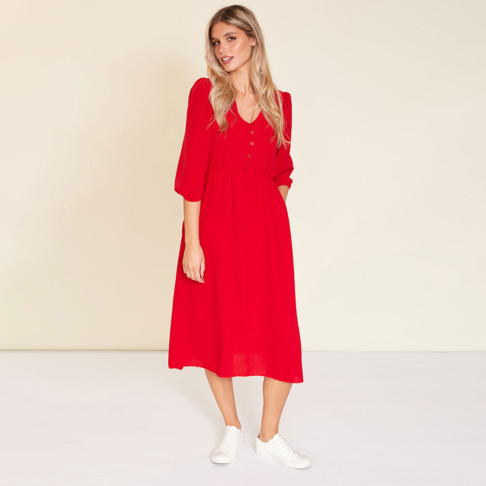 Cindy Dress (Red)