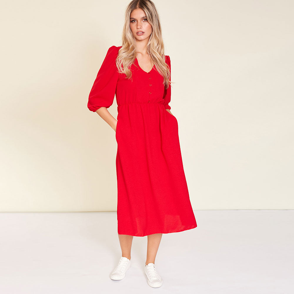 Cindy Dress (Red)