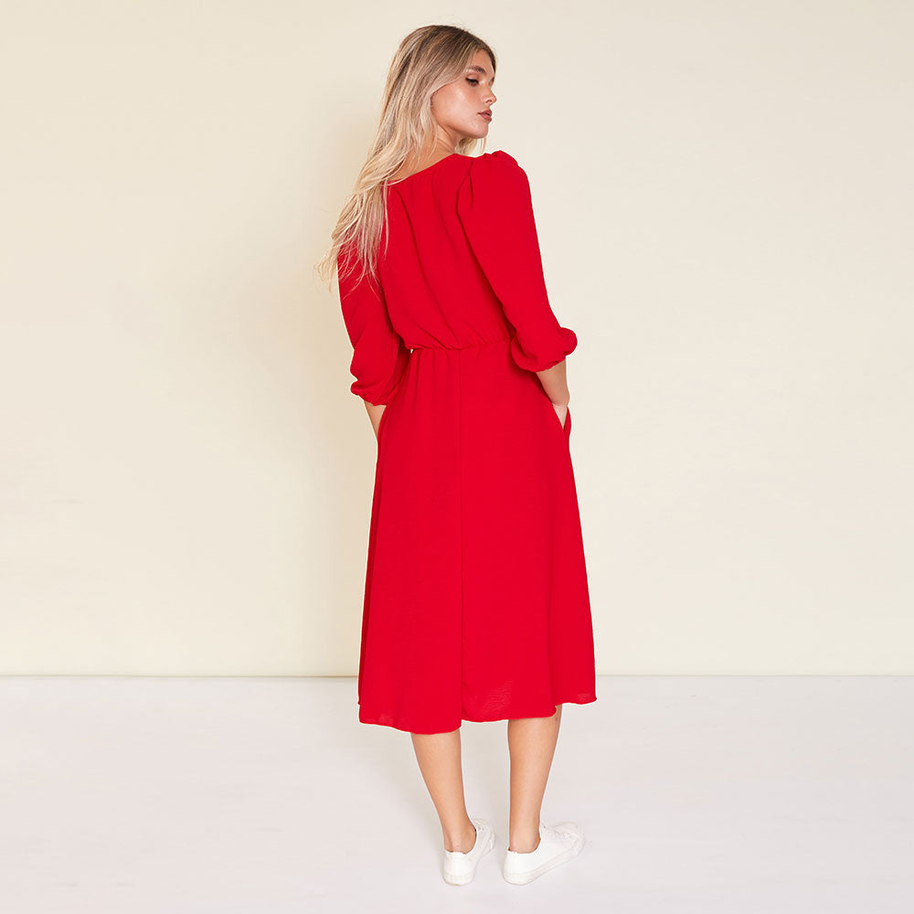 Cindy Dress (Red)