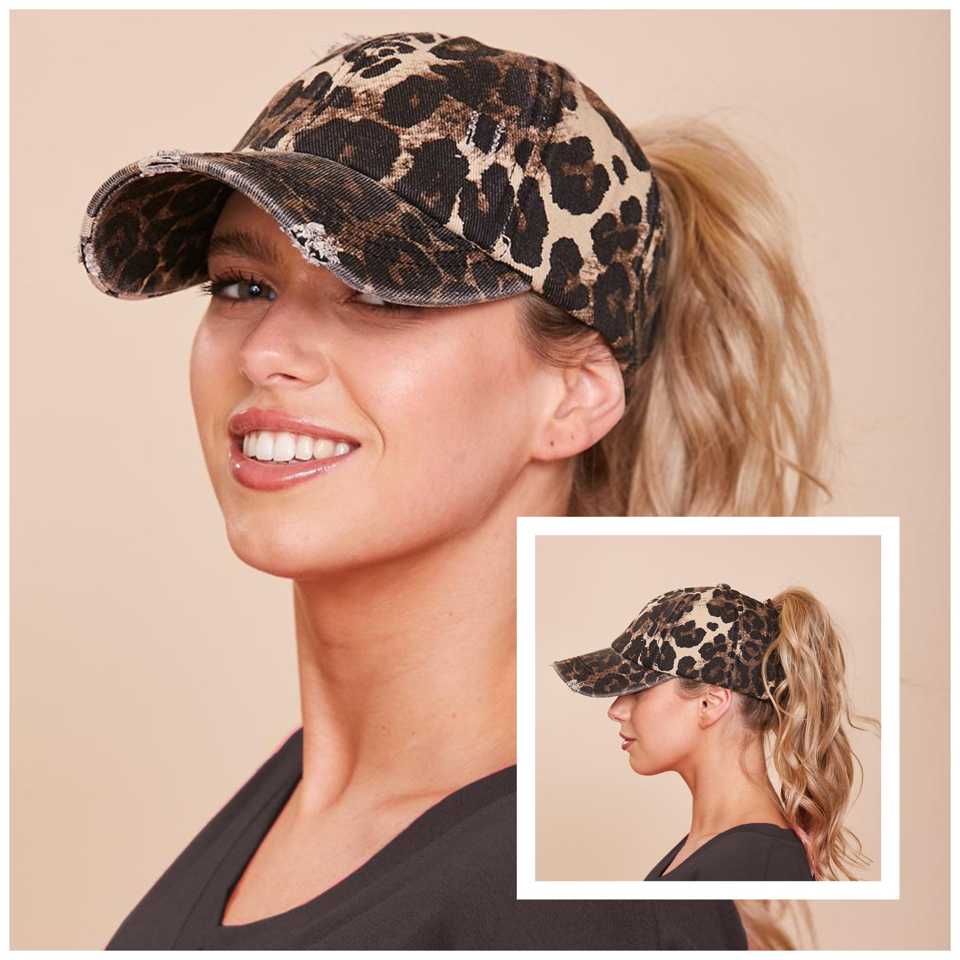 Barker Hat (Leopard) - The Casual Company