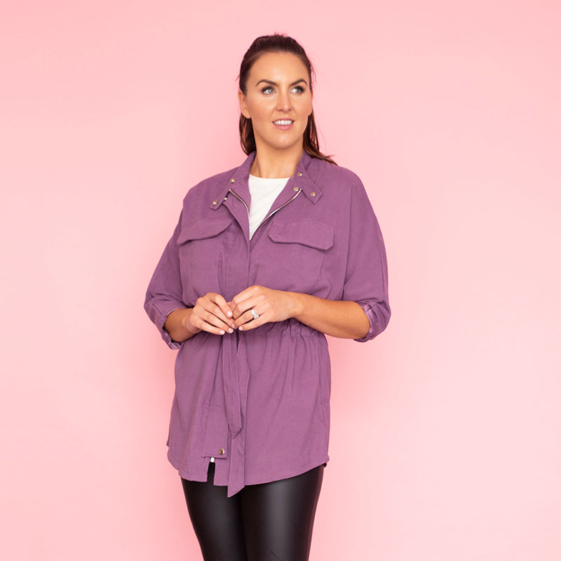 Hally Jacket (Violet)