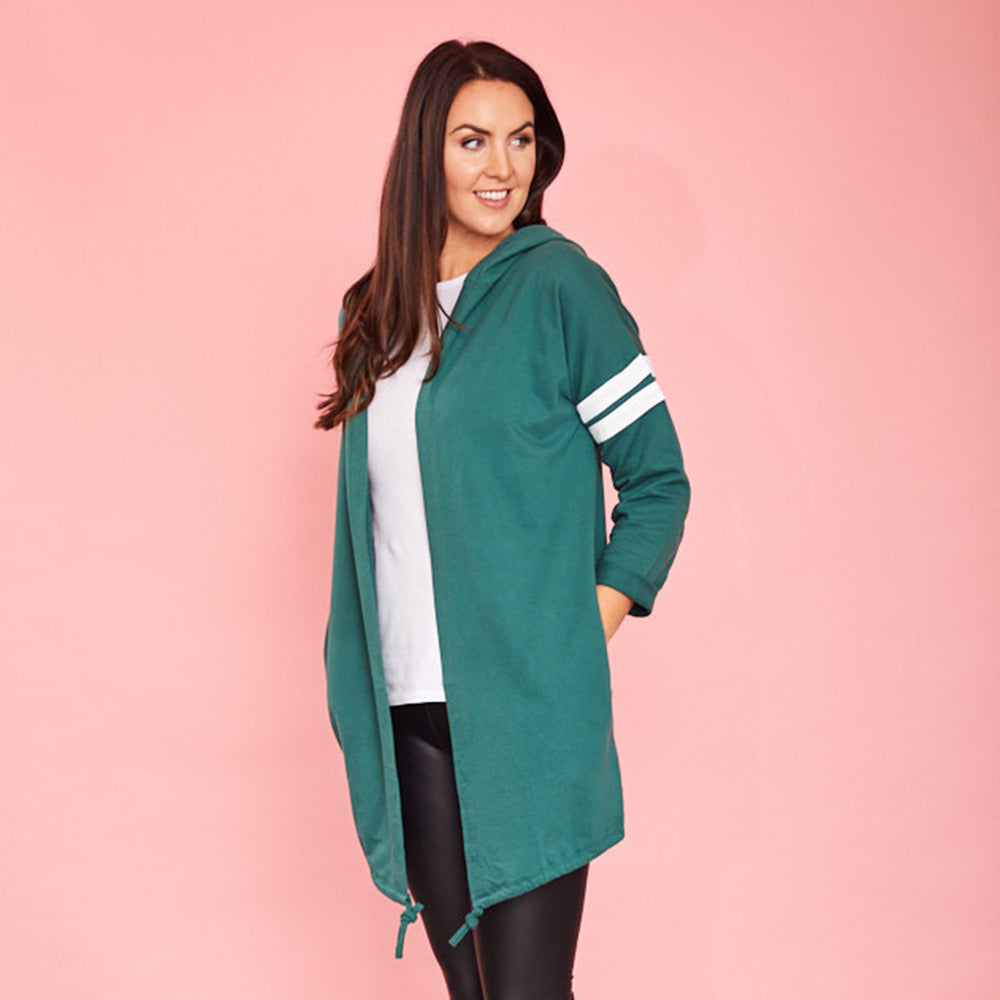 Chloe Hoody (Forest Green) - The Casual Company