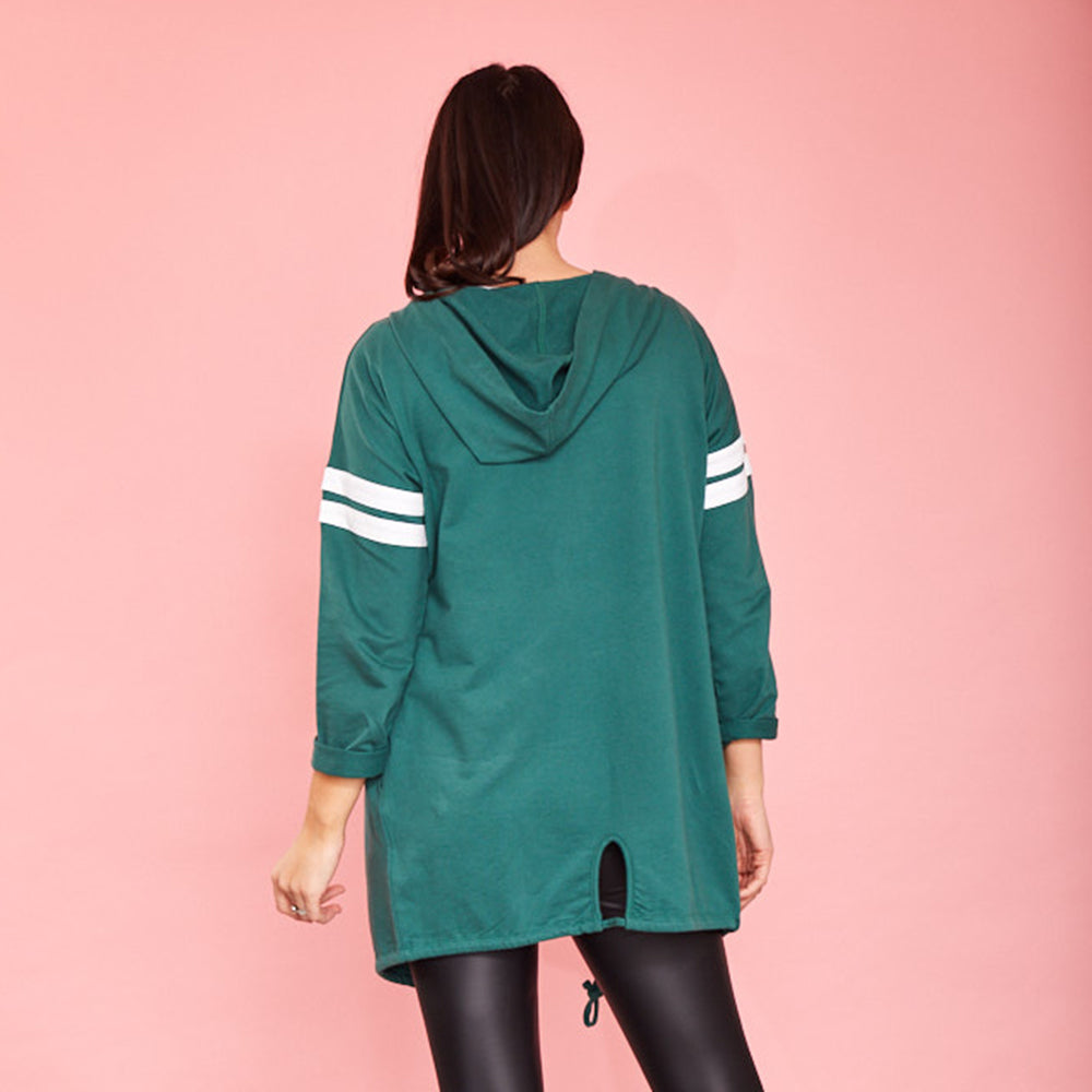 Chloe Hoody (Forest Green) - The Casual Company