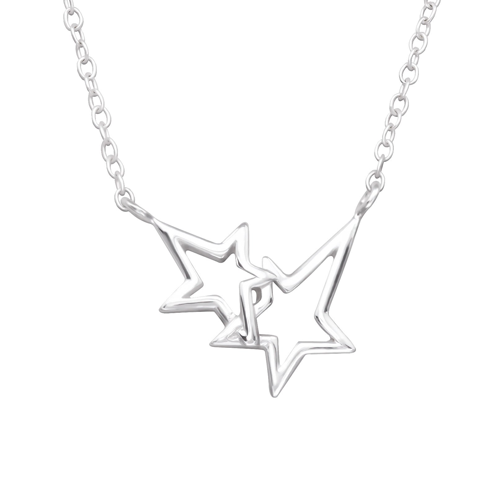 Sterling Silver Star Necklace