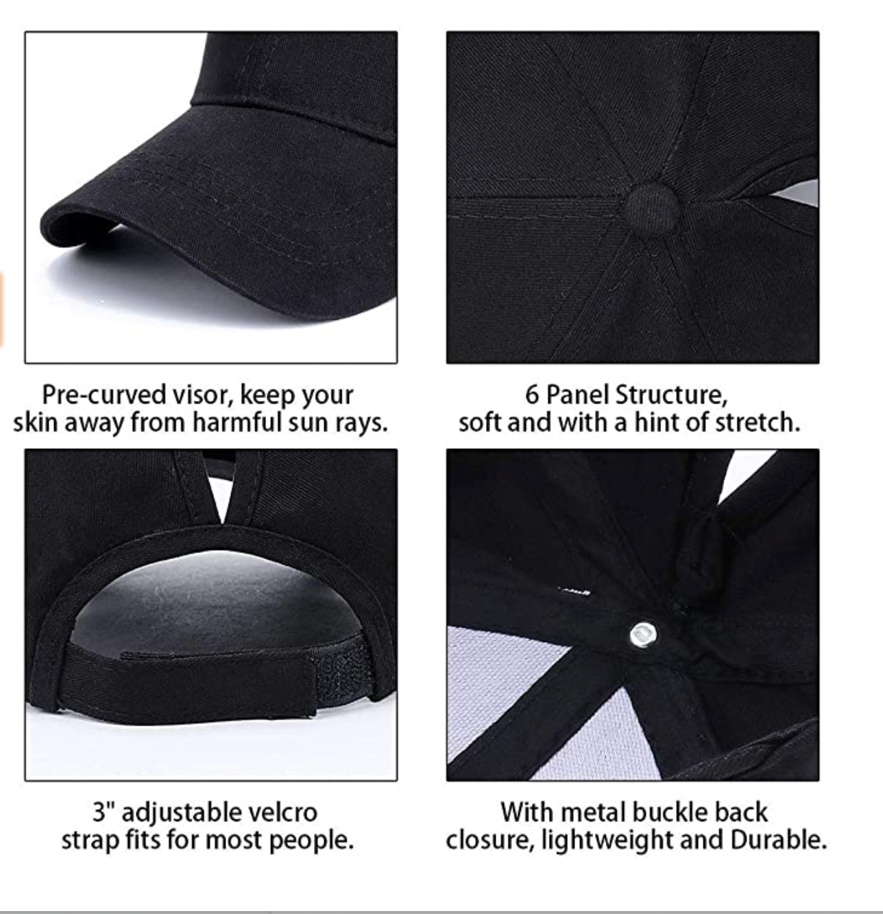 Aubree Hat (Black) - The Casual Company