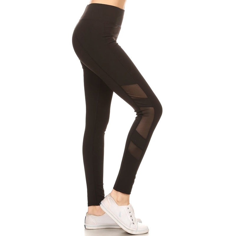 Mia Mesh High Waisted Leggings