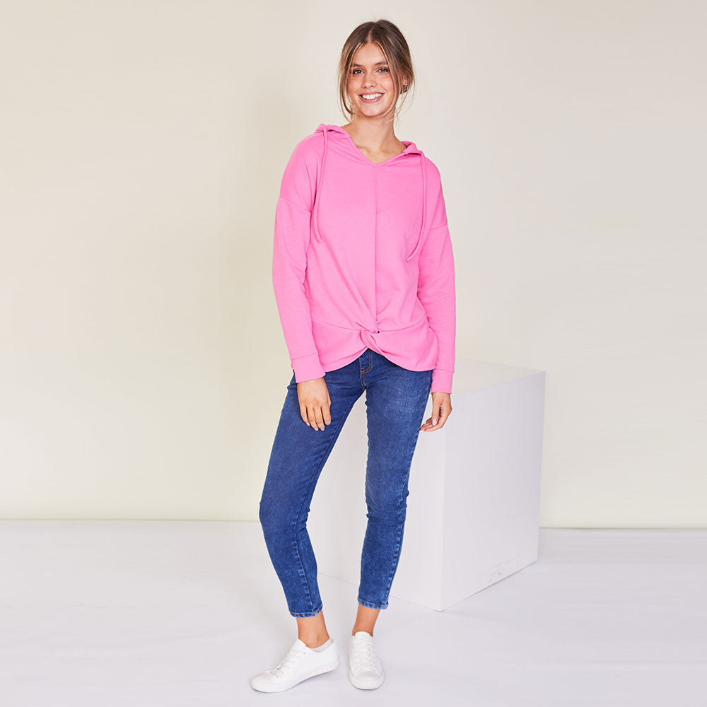 Belle Hoody (Pink) - The Casual Company