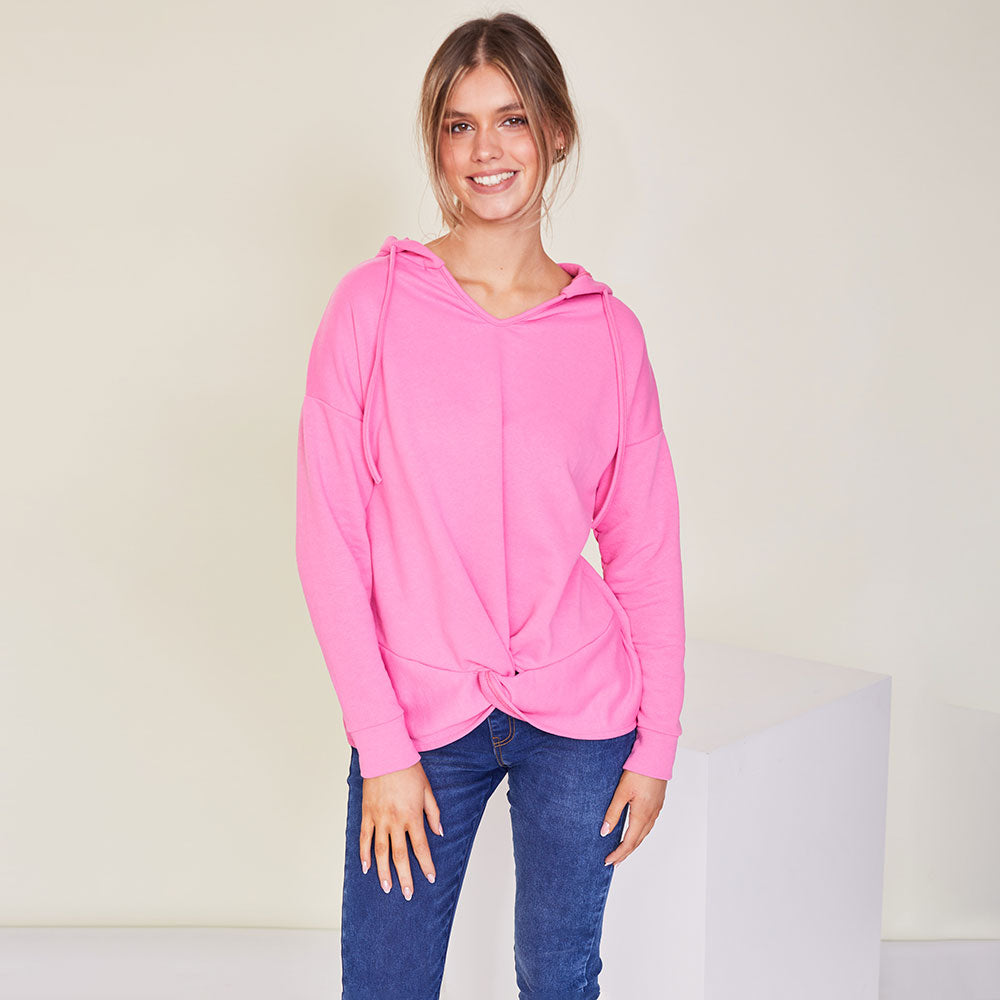 Belle Hoody (Pink) - The Casual Company