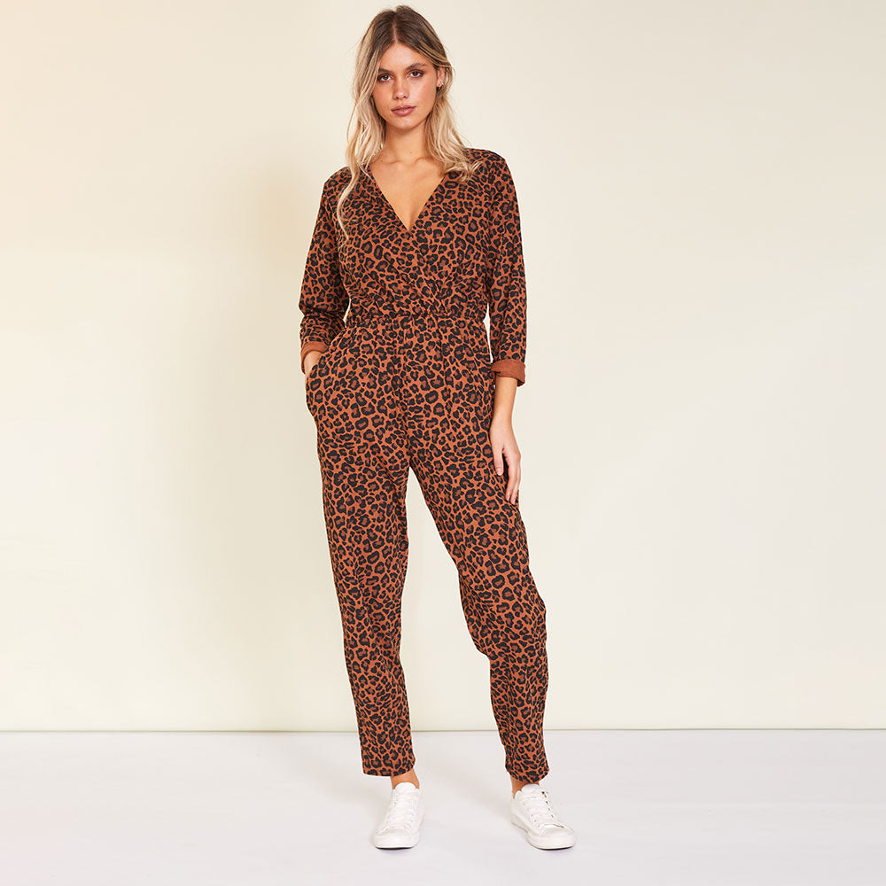 GiGi Jumpsuit (Leopard)