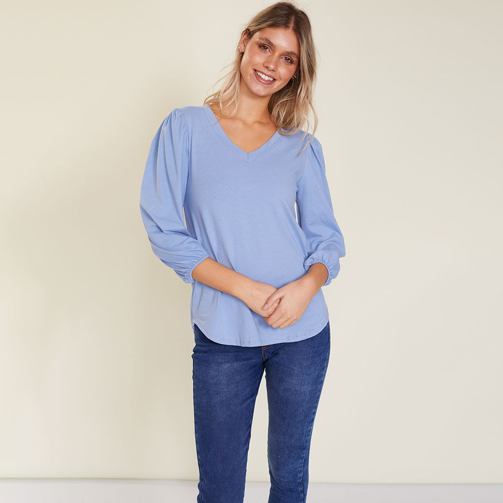 Leon Top (Baby Blue)