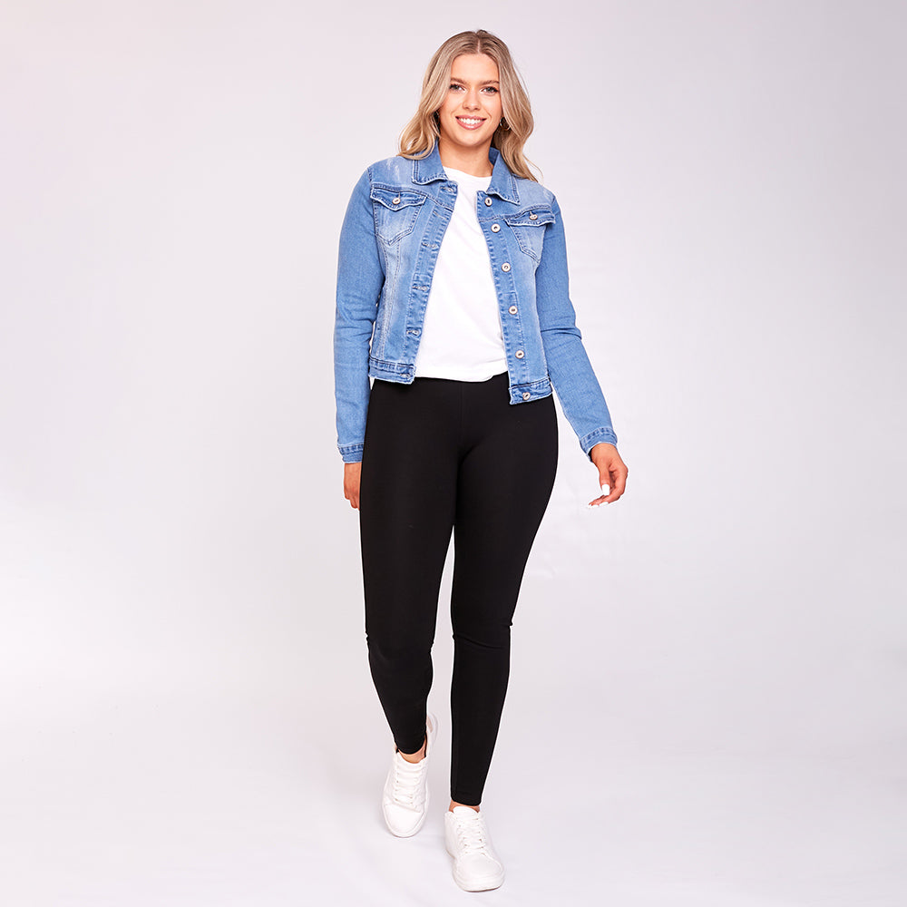 Emery Stretch Jacket (Denim)