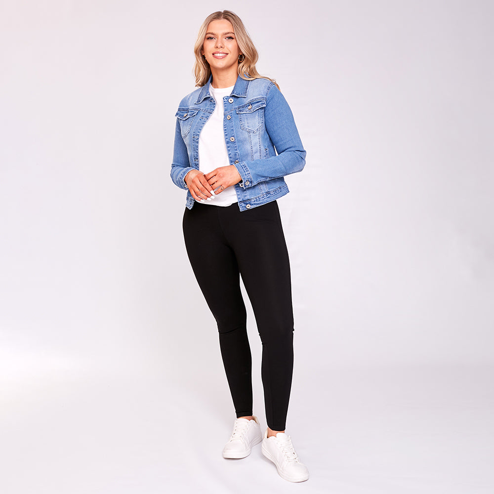 Emery Stretch Jacket (Denim)