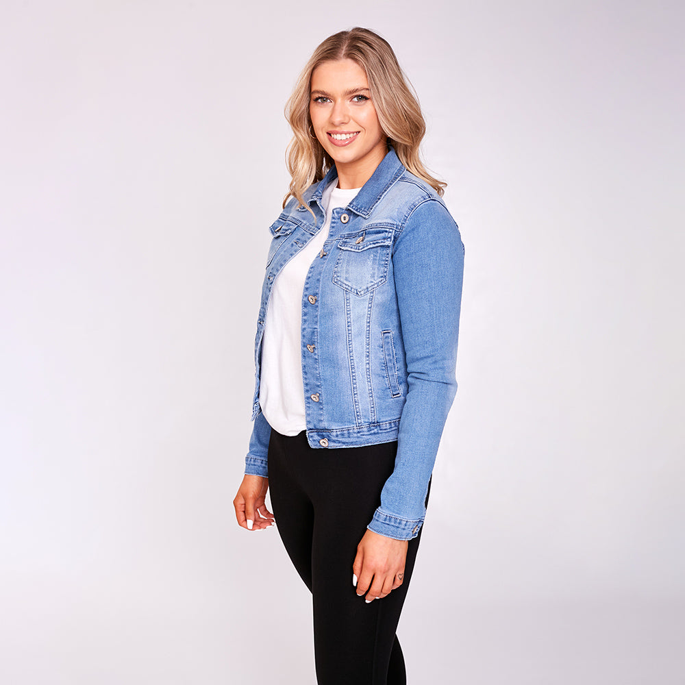 Emery Stretch Jacket (Denim)