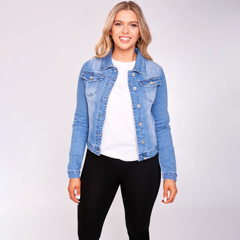 Emery Stretch Jacket (Denim)