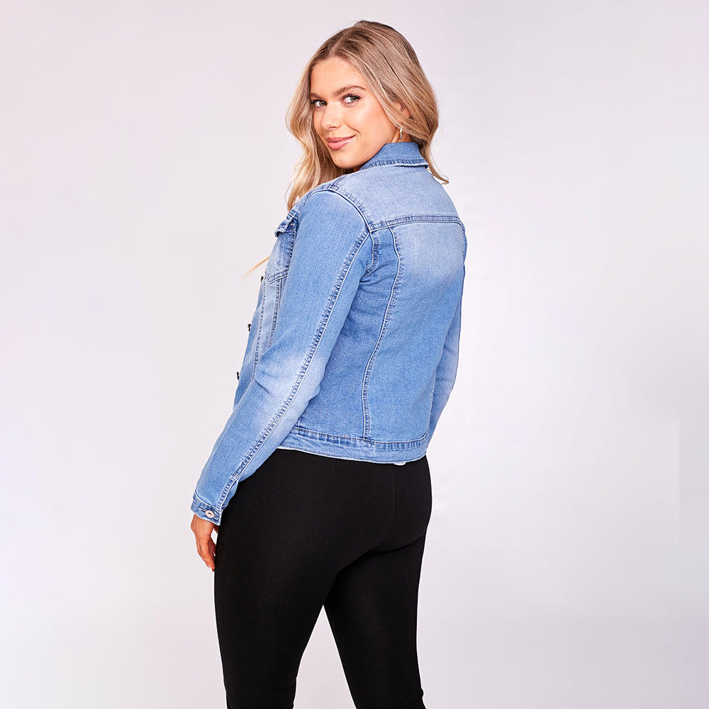 Emery Stretch Jacket (Denim)