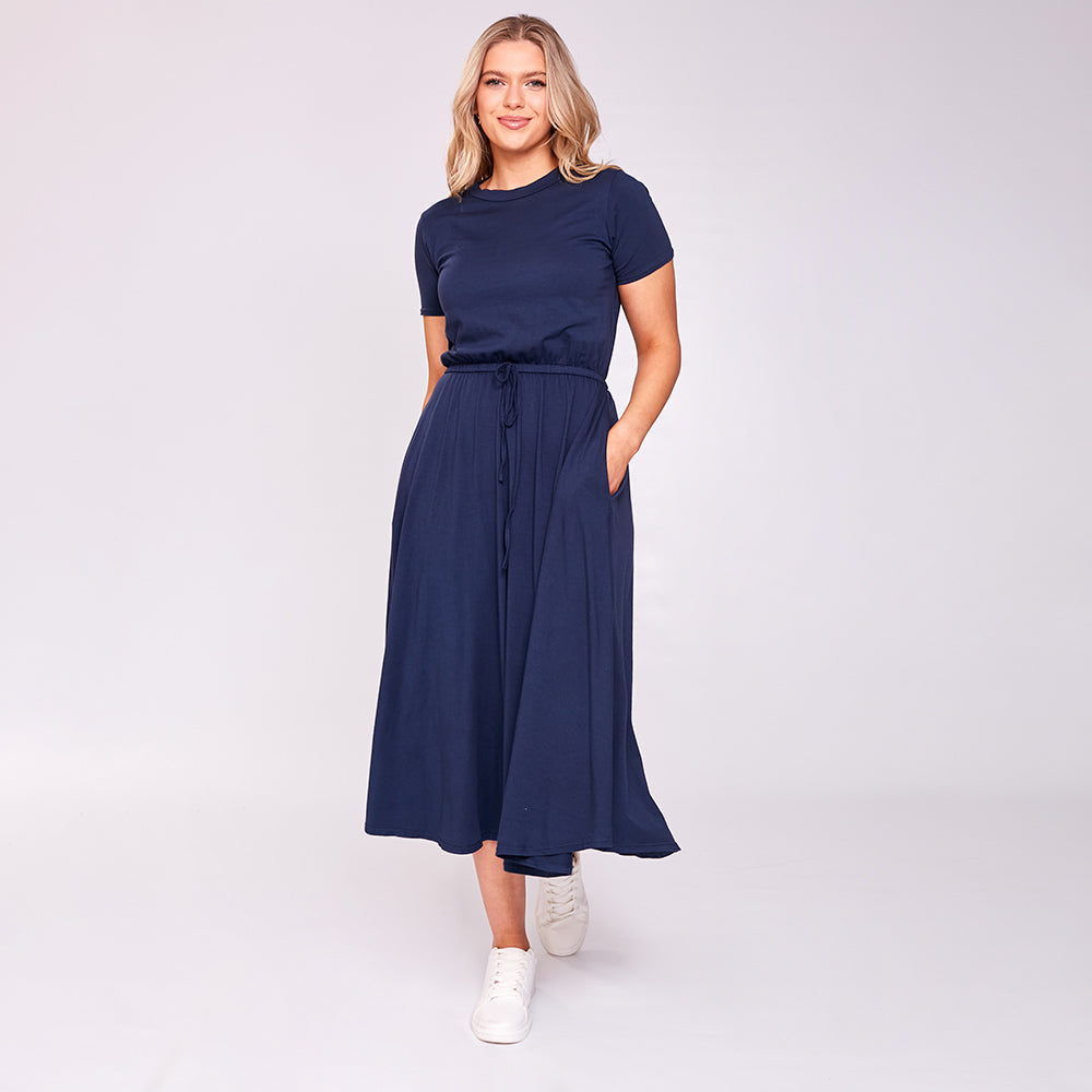 Piper Dress (Navy)