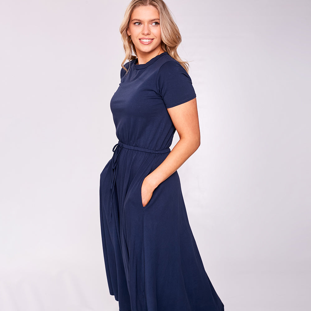 Piper Dress (Navy)