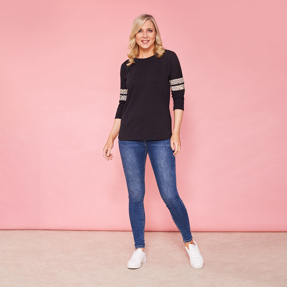 Beth Top (Black) - The Casual Company