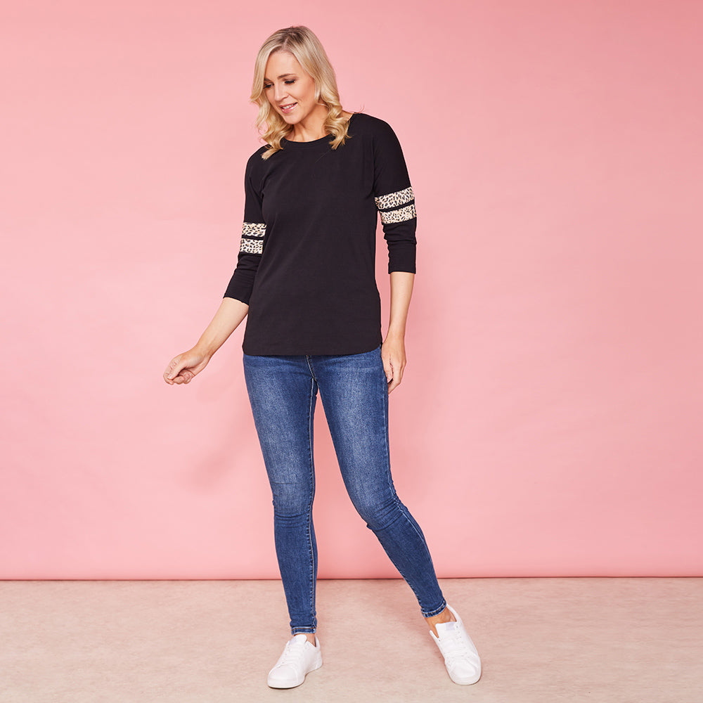 Beth Top (Black) - The Casual Company