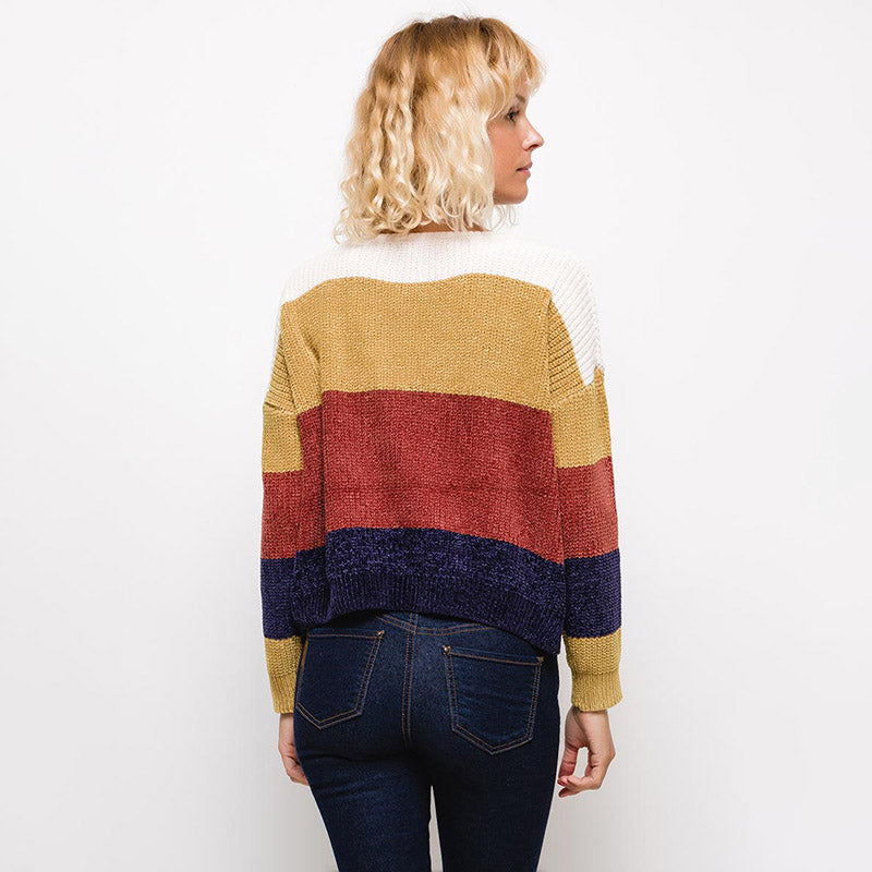 Carrie Colour Block Jumper