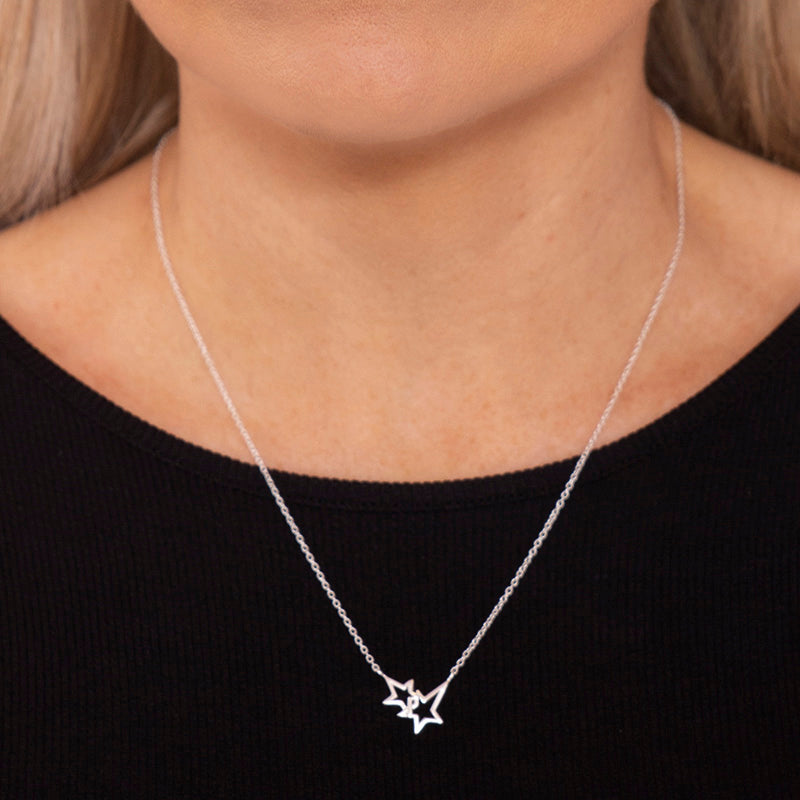 Sterling Silver Star Necklace