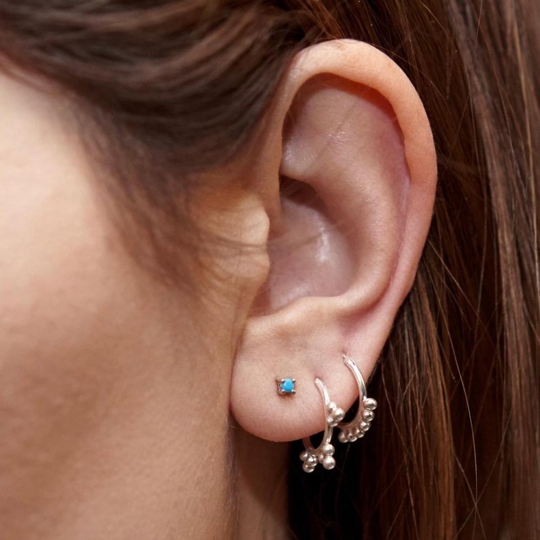 Pendulum Ball Hoops Silver